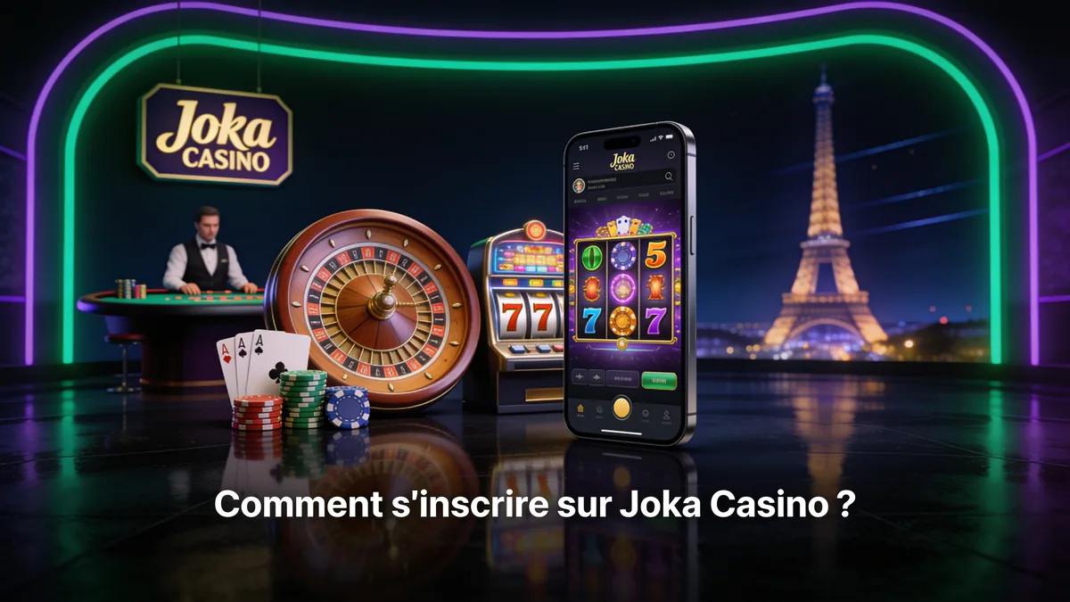 Comment s'inscrire sur Joka Casino ? — joka casino en France